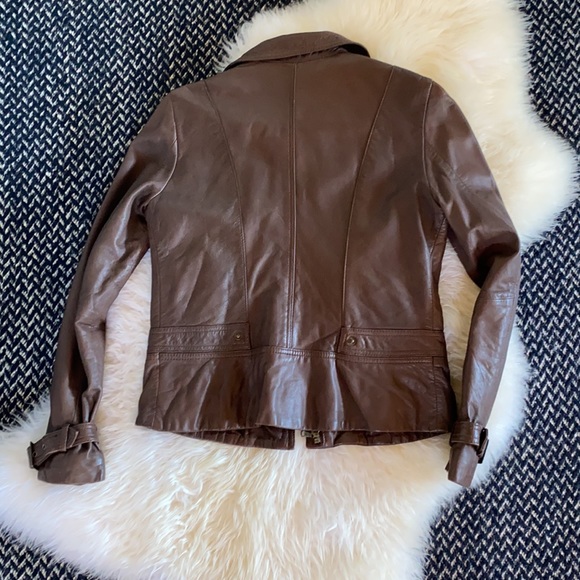 Kenneth Cole genuine leather jacket - Picture 7 of 8